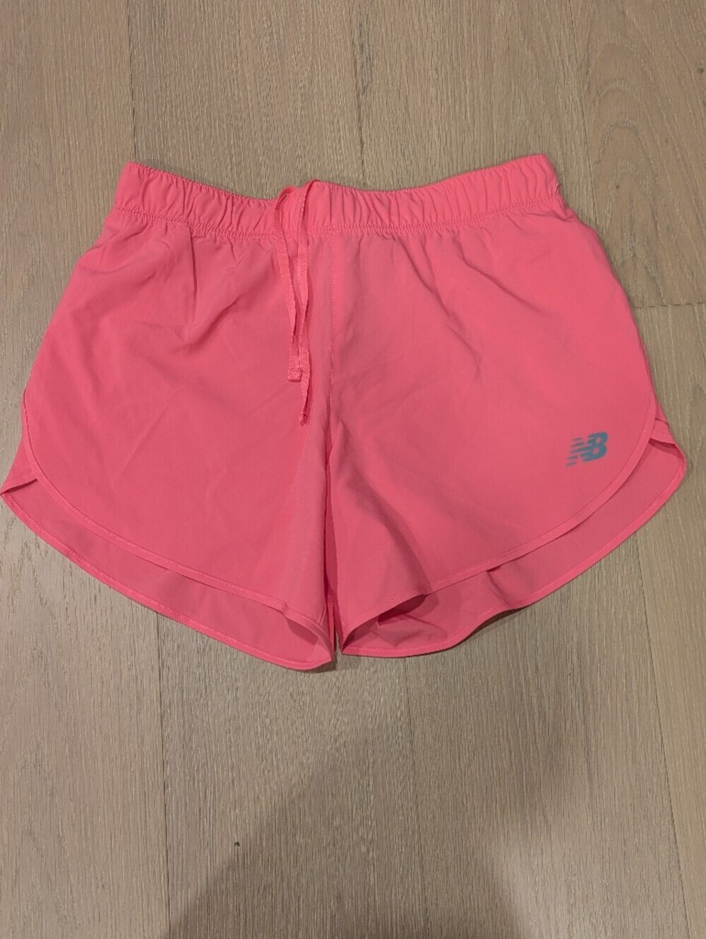 New Balance Coral Pink Athletic Running Shorts
